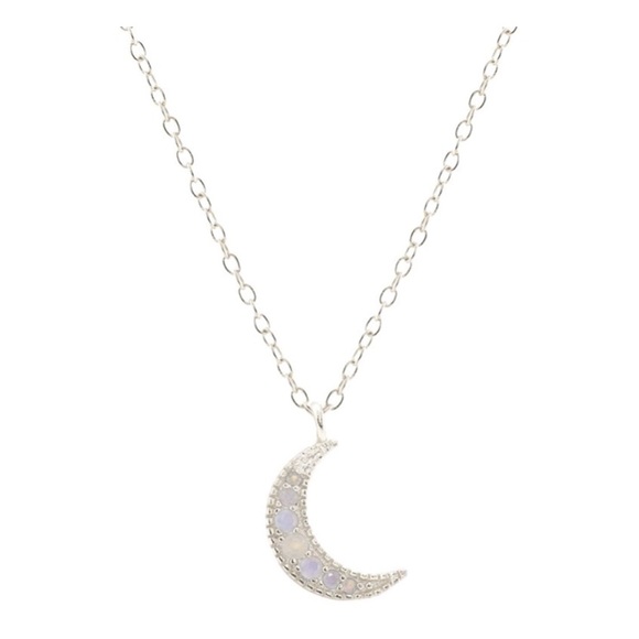 🆕 Opalescent Moon Necklace Kris Nations - Picture 5 of 5